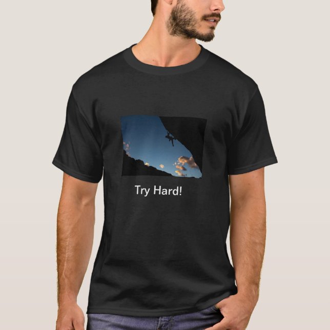 Hård utslagsplats för försök tee shirt (Framsida)