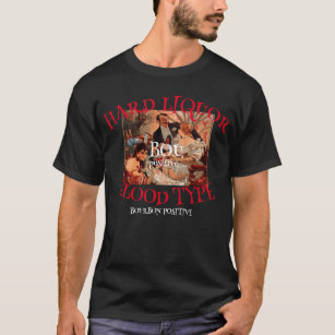 Hård vätsketyp Bou-positiv Bourbon T Shirt