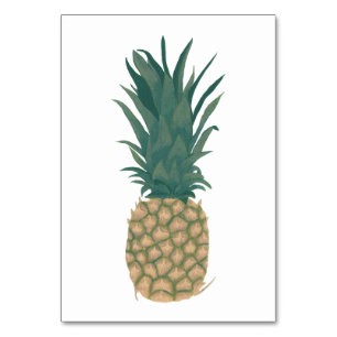 Hårda ananas hud, antikonceptionsflashkort bordsnummer