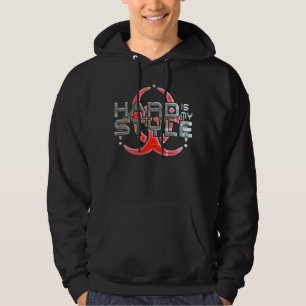 Hårda är min Stil särskilt avancerade musikgenre Hoodie