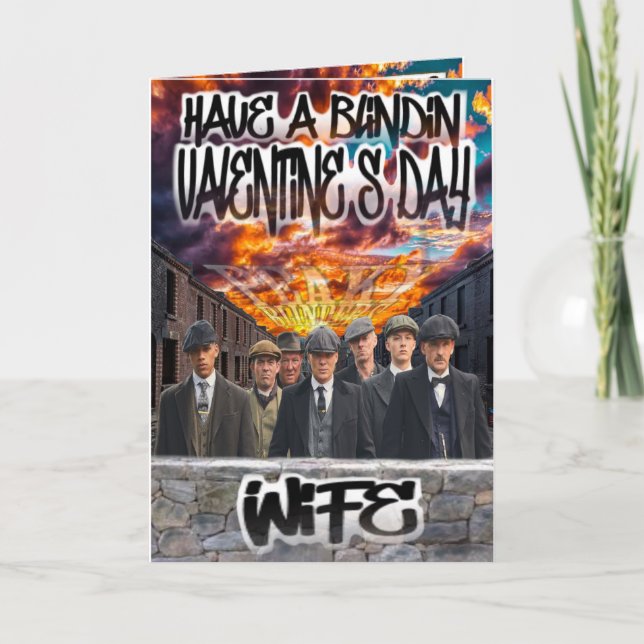 Hårda bländare på hjärtans dagskort kort (Framsida)