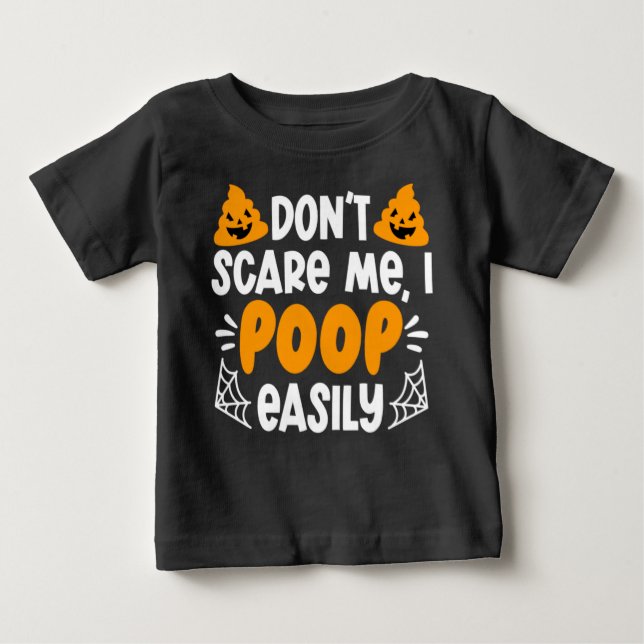 Hårda Halloween Skräm mig inte att jag bara spotta T Shirt (Framsida)