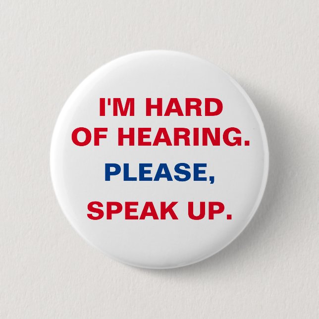 Hårda hörselknappar knapp (Framsida)