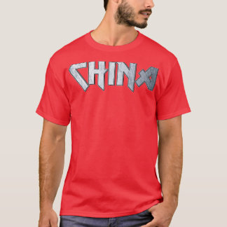 Hårda metall China T Shirt