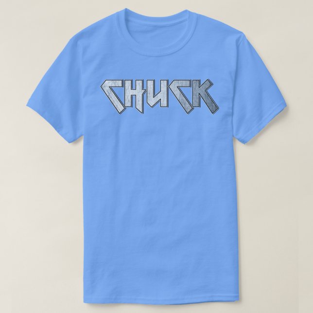 Hårda metall Chuck T Shirt (Design framsida)