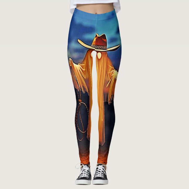 Hårda plastunderlägg leggings (Framsida)