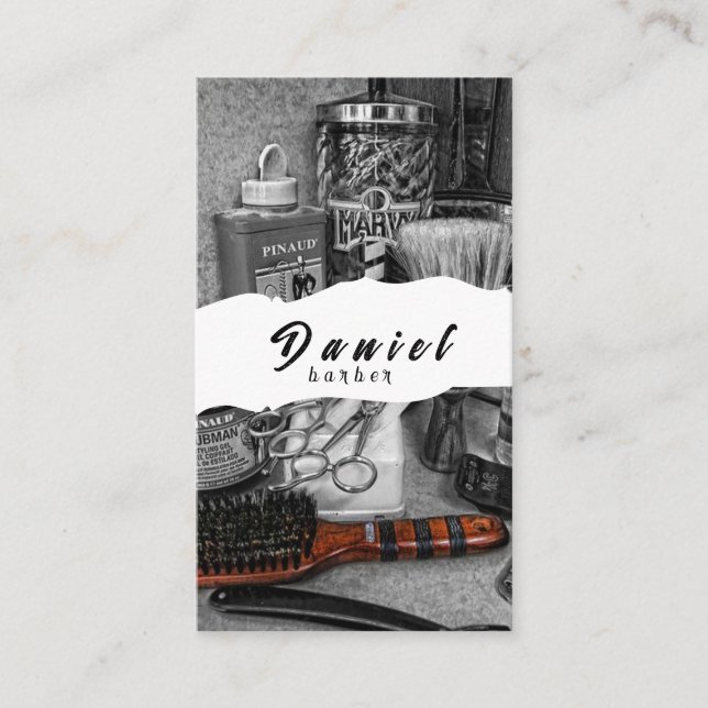 Hårda Professioneller - din Namnteckning Stil Visitkort (Framsida)