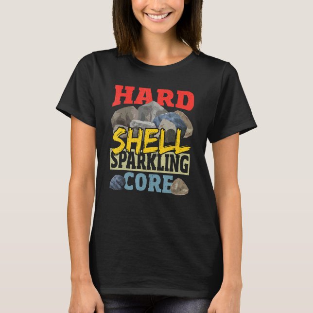Hårda Snäckor, mousserande kärnmineraliska kollati T Shirt (Framsida)