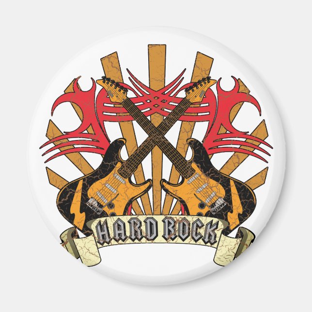 Hårda Sten Guitars Magnet (Framsidan)