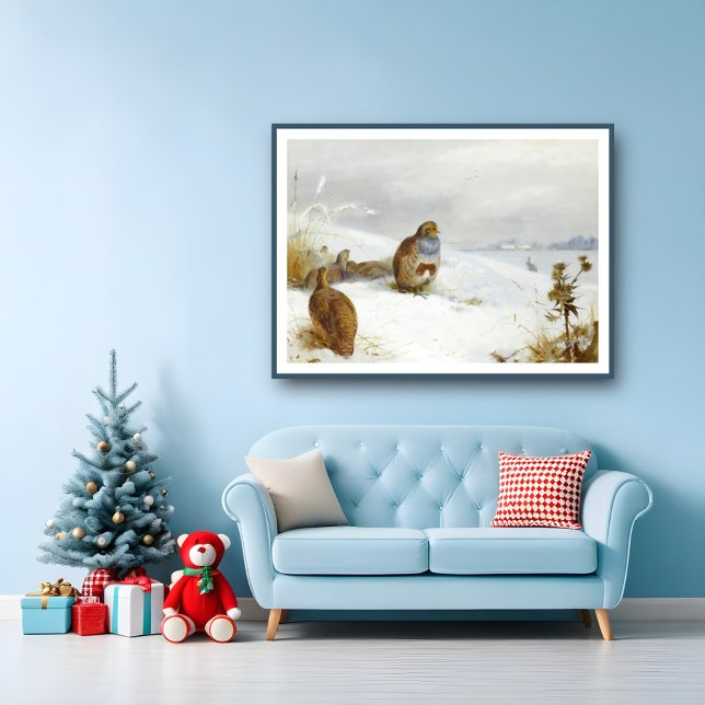 Hårda tider och en hare, Art Birds Poster (Skapare uppladdad)