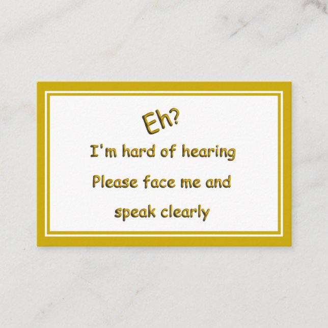 Hårda utfrågningar visitkort (Framsida)