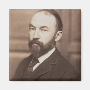 Härdade Thomas (1840-1928) (sepiafotoet) Magnet