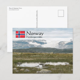 Hardangervidda Norge Postcard Vykort