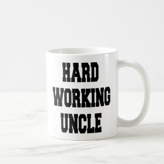 Hårdarbetsansvarig farbror kaffemugg