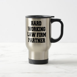Hårdarbetsrättsfirmans partner resemugg