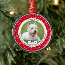 Hårdast farväl Pet Memorial Glass Ornament