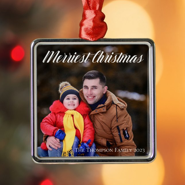 Hårdaste Jul-Elegant - vitskript - foto Julgransprydnad Metall (Skapare uppladdad)