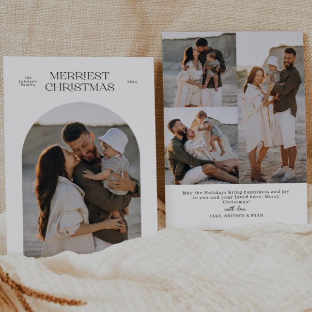 Hårdaste jultypografi - Arch-foto Julkort (Skapare uppladdad)