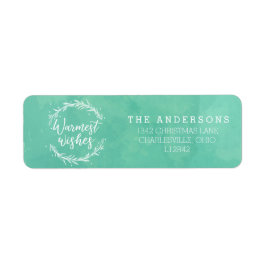 Hårdaste Önskemål-Helgdag-utandning och vattenfärg Returadress Etikett