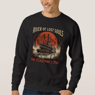 Hardball Syndicate River of Souls Horror Tröja Lång Ärmad Tröja
