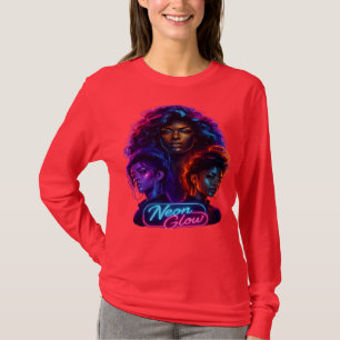 Hardball Syndicate Women Cyber Neon Glow Långärmad T Shirt