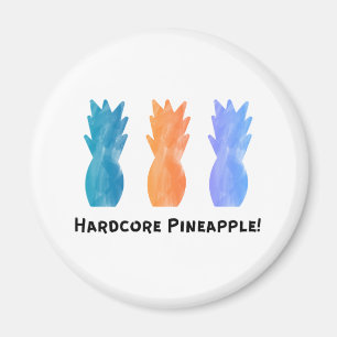 Hardcore ananas magnet