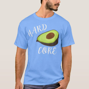 Hardcore Avocado Funny T Shirt