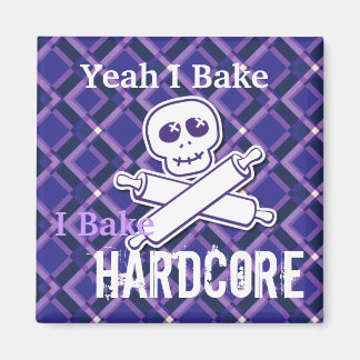 Hardcore Baker Magnet (endast fyrkantigt)
