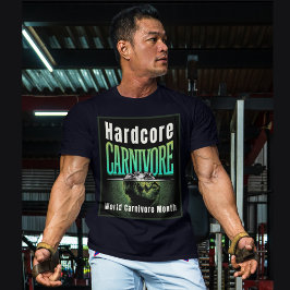 Hardcore Carnivar World Carnivar Month Crokodile T Shirt
