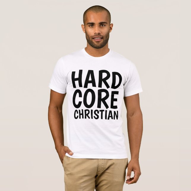 HARDCORE CHRISTIAN T-shirts (Hel framsida)