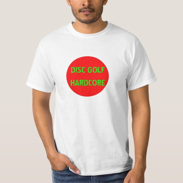 HARDCORE DISKETTGOLF TEE SHIRT (Framsida)