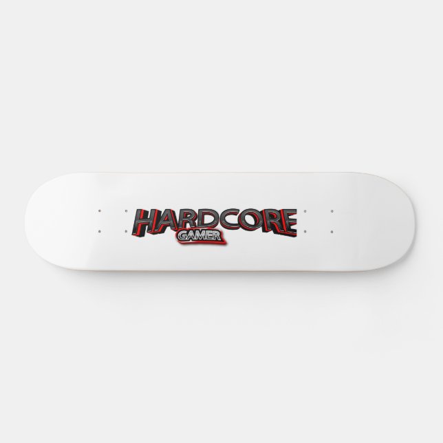 Hardcore Gamer Mini Skateboard Bräda 18,5 Cm (Horz)