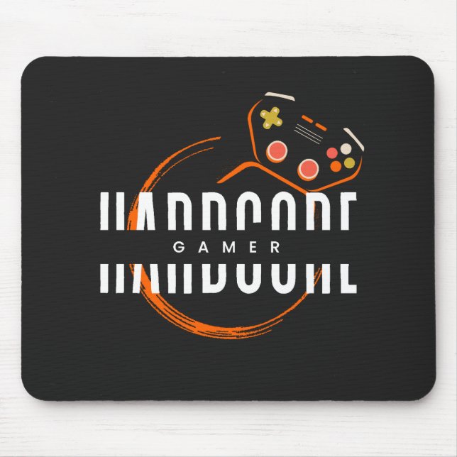Hardcore Gamer Mousepad Musmatta (Framsidan)