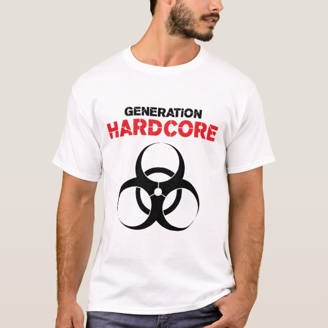 Hardcore generation t-shirt (Framsida)