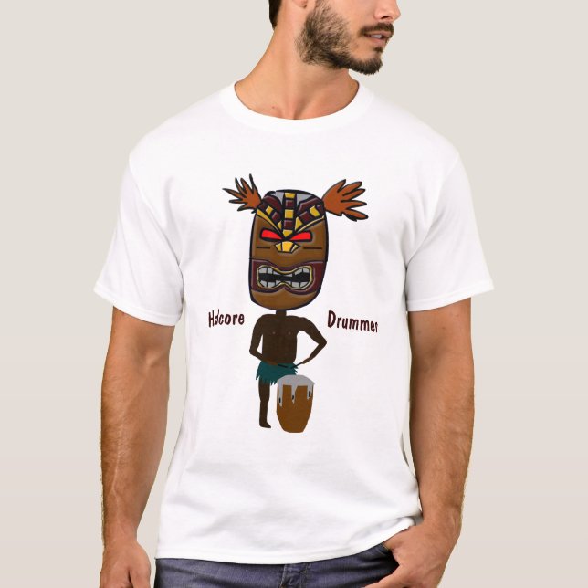 Hardcore handelsresande tee (Framsida)