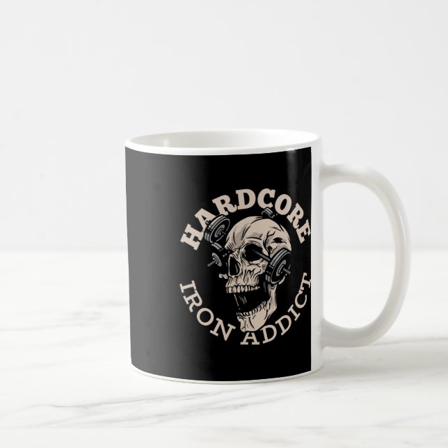 Hardcore Järn Addict Kaffemugg (Höger)