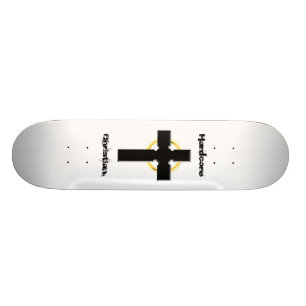 Hardcore kristen Celtickor Old School Skateboard Bräda 21,6 Cm