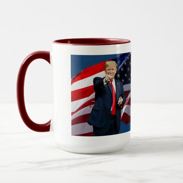 Hardcore MAGA Mugg (Vänster)
