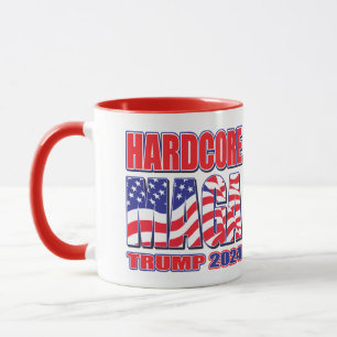 Hardcore Maga Trump 2024 Mugg
