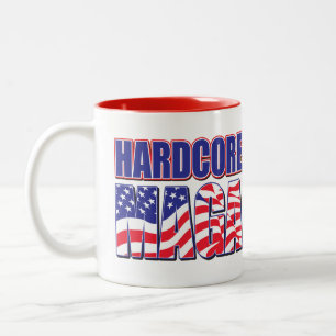 Hardcore MAGA Två-Tonad Mugg