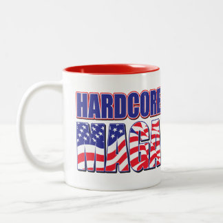 Hardcore MAGA Två-Tonad Mugg