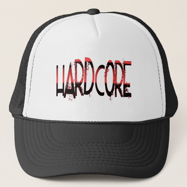 Hardcore - på Hardcore Couture Truckerkeps (Framsida)