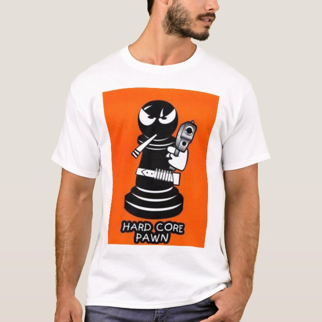Hardcore pantsätta tee shirt (Framsida)