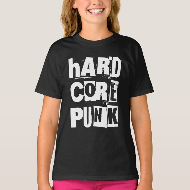 hardcore punk t shirt (Framsida)