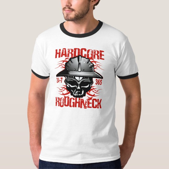 HARDCORE RÅSKINN T SHIRT (Framsida)