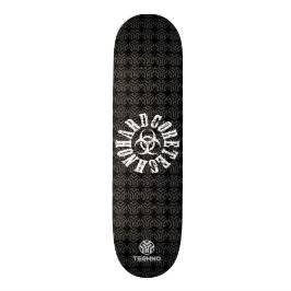 Hardcore Techno - Skateboard Bräda 20 Cm