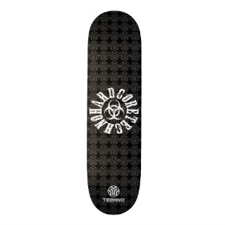Hardcore Techno - Skateboard Bräda 20 Cm
