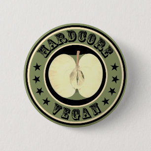 Hardcore Vegan Knapp