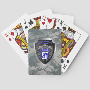 Hardcore XVIII Airborne Corps Casinokort