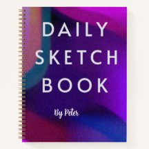 Hardcover Sketchbook with bright colors